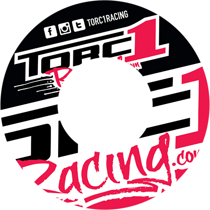 Torc1 Grip Donuts - Red/Black 8112-0402