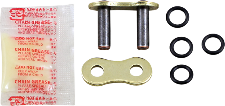 Rk 520 Max O - Connecting Link - Rivet - Gold 520Maxo-Rl-G