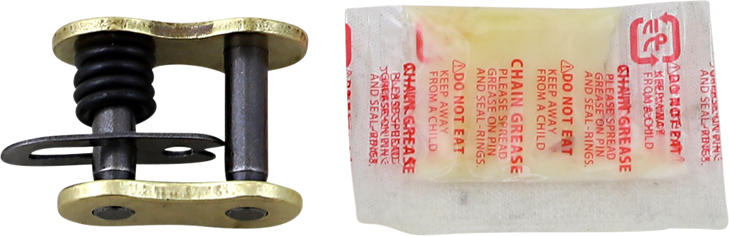 Rk 525 Max-O - Connecting Link - Clip - Gold 525Maxo-Cl-G