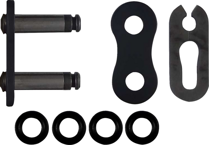520 Max-O - Connecting Link - Clip - Black 520Maxo-Cl-B