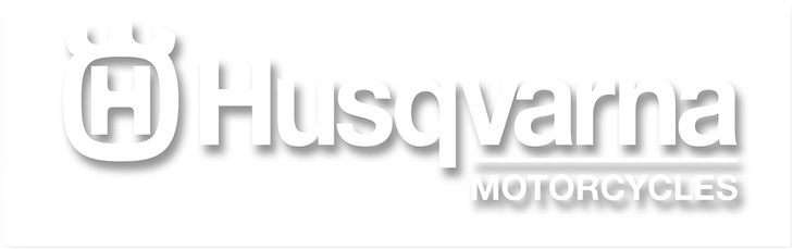 Factory Effex Die-Cut Decal - 1' - Husqvarna White 22-94650