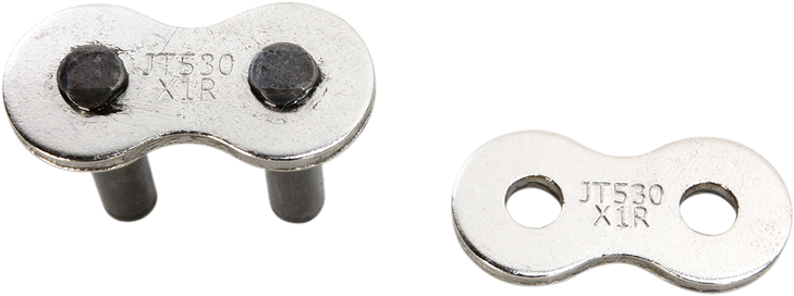 Jt Chains 530 X1R - Replacement Master Link - Rivet - Nickel Jtc530X1Rnnrl