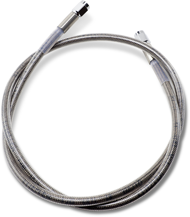 Drag Specialties Universal Brake Line - Clear - 38"