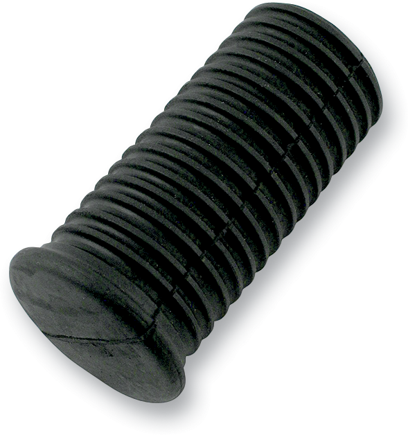 Drag Specialties Rubber Footrest Cover - Black - Xl