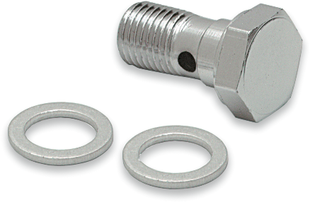 Drag Specialties Banjo Bolt - 3/8"-24 X 3/4" Minus Head