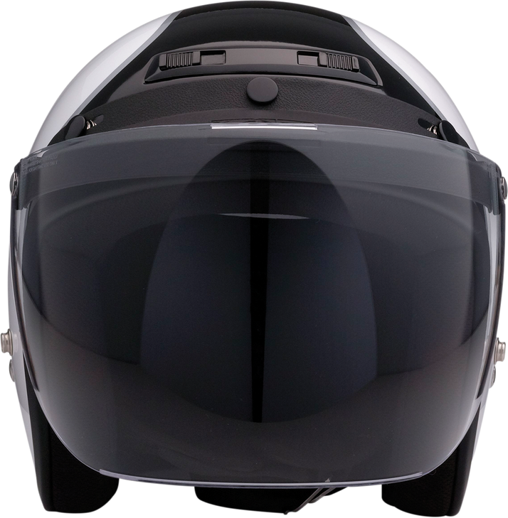 Z1R 3-Snap Bubble Visor - Smoke