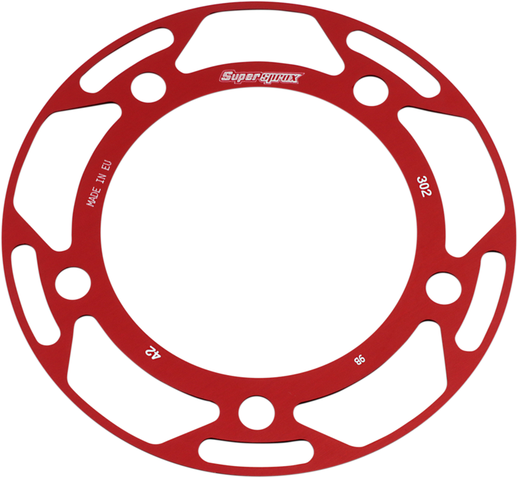 Supersprox Edge Rear Sprocket Insert - Red - 42 Tooth Racd-302-42-Red