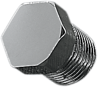 Gardner-Westcott 1/8" Npt Hex Plug - Chrome 7-121Pp-2