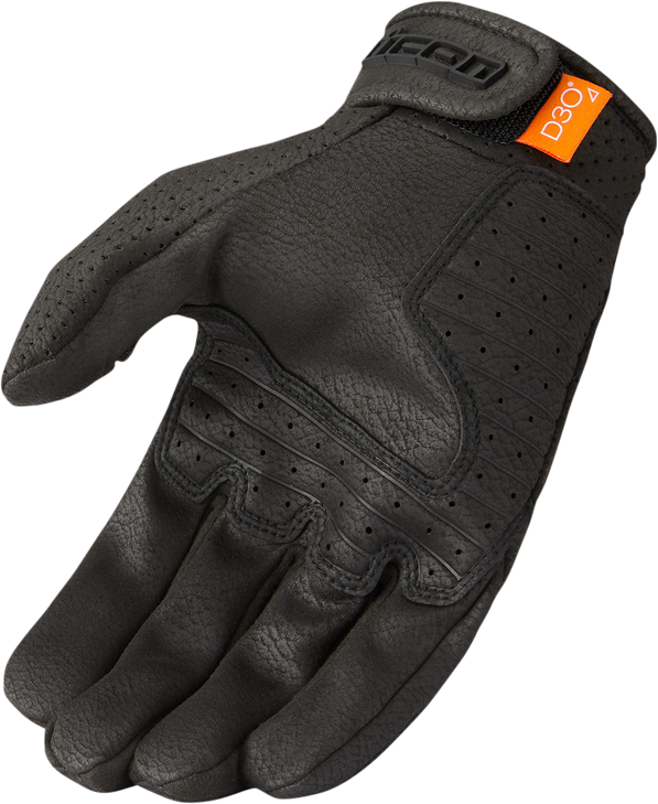 Icon Airform Gloves - Black - Small