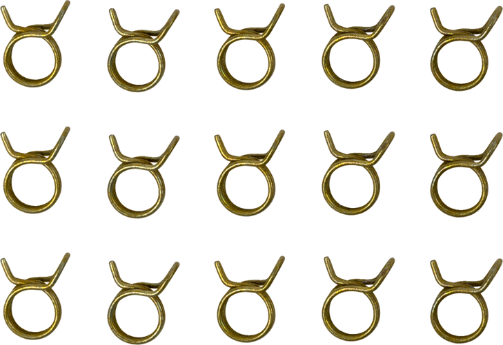 Hose Clamps - Self-Tensioning - Double Wire - 5/16" - 15 Pack 111-1516