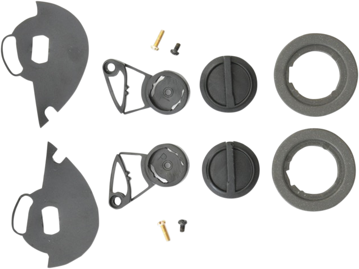 Afx Fx-36 Shield Pivot Kit - Gray 0133-1004