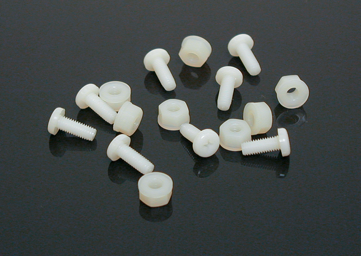 Nylon Windscreen Fastener Set - White 32-130