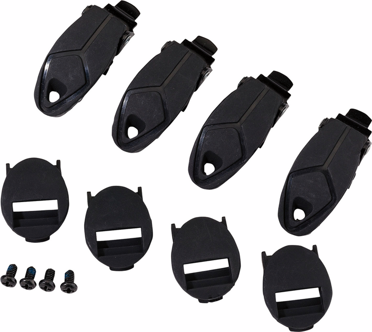 Moose Racing Qualifier Boot Buckle Kit - Black 3430-1006