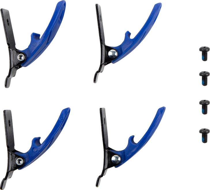 Moose Racing Qualifier Boot Buckle Kit - Blue 3430-1010