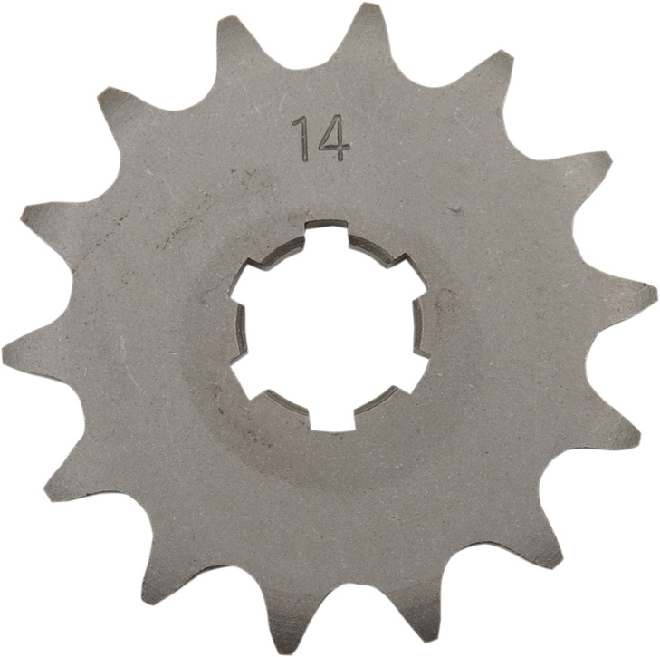 Parts Unlimited Countershaft Sprocket - 14 Tooth - Kawasaki/Suzuki/Yamaha