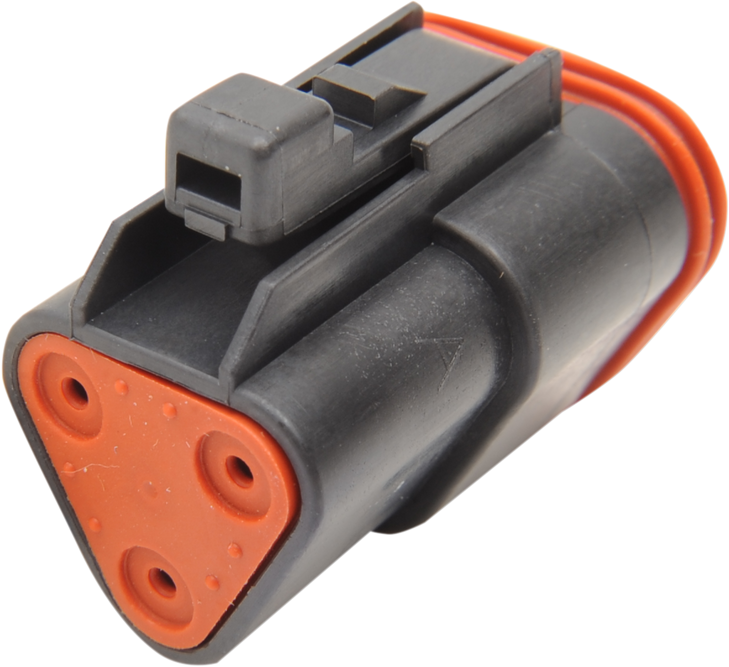 Namz Deutsch Plug - 3 Pin - Black Dp-3B