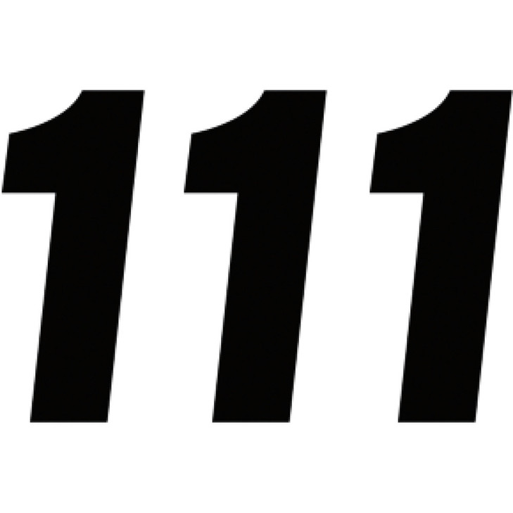 Factory Effex Fx Factory Number 1 - Black - 7" 08-90081