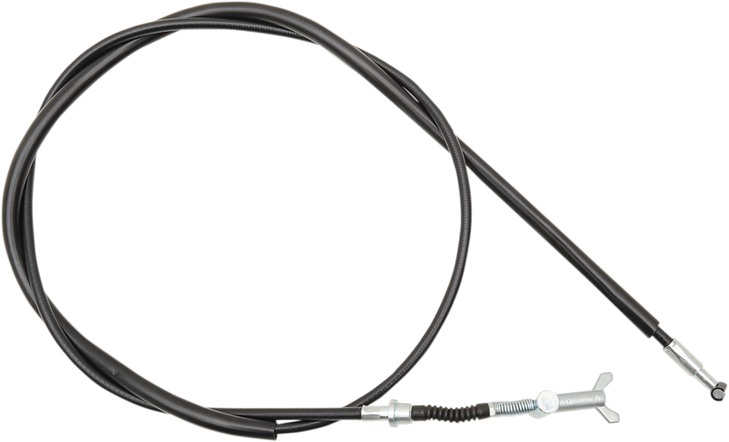 Moose Racing Black Vinyl Brake Cable - Rear - Parking - Honda 45-4020
