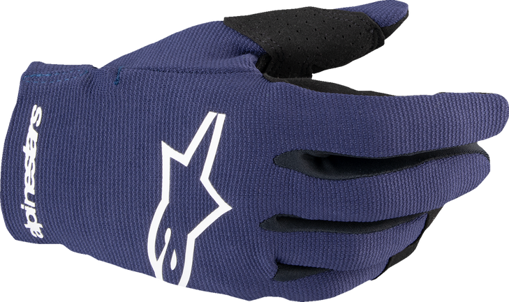 Youth Radar Mx Gloves - Night Navy/White - Medium 3541824-7120-M