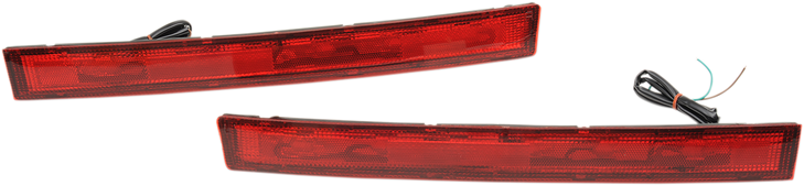 Parts Unlimited Lens Kit - Red