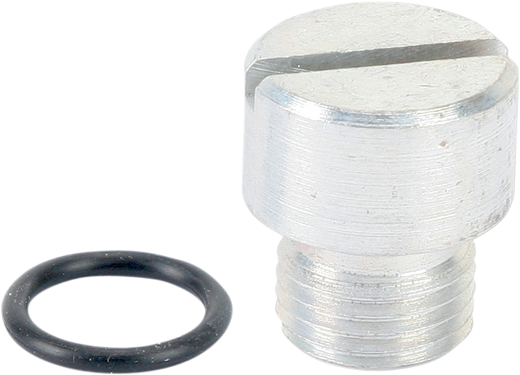 Colony Oil Screen Plug - Cadmium - Big Twin 9645-2