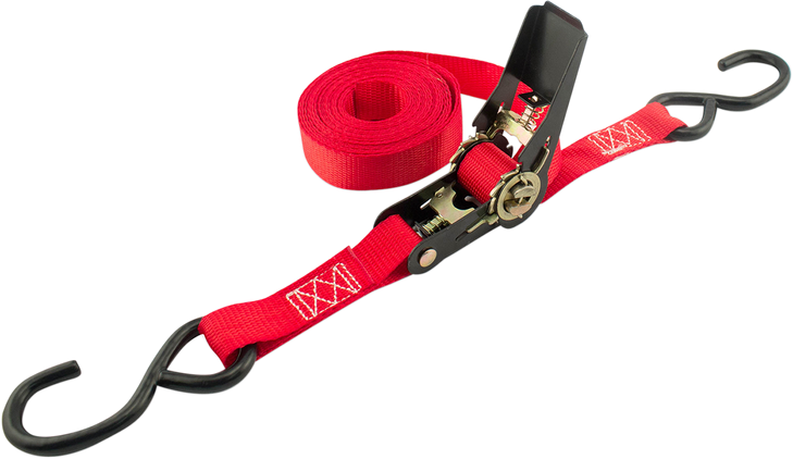 Erickson Ratchet Strap - 1" X 15' - Red 01400