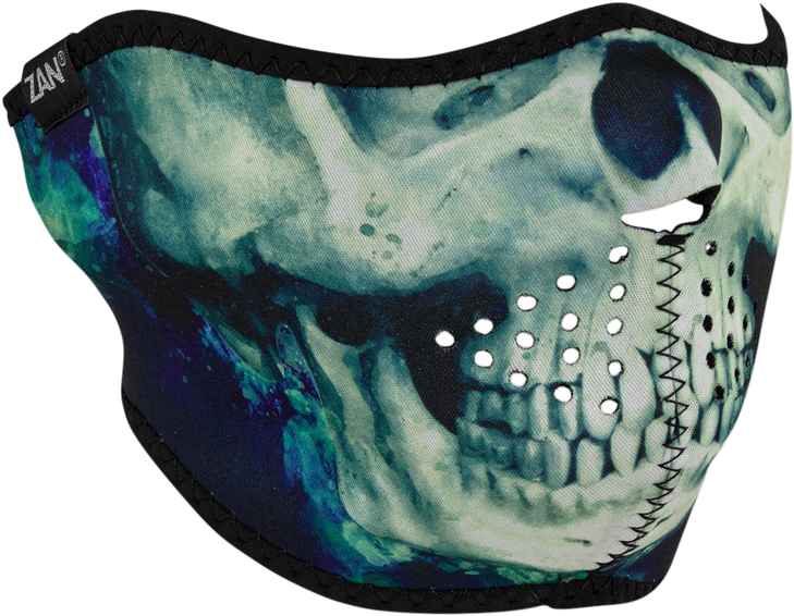 Zan Headgear Half Mask - Paint Skull Wnfm414H