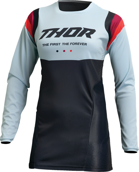 Thor Women'S Pulse Rev Jersey - Black/Mint - Xs