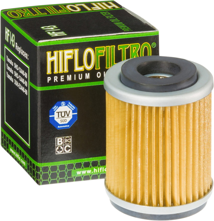 Hiflofiltro Oil Filter Hf143