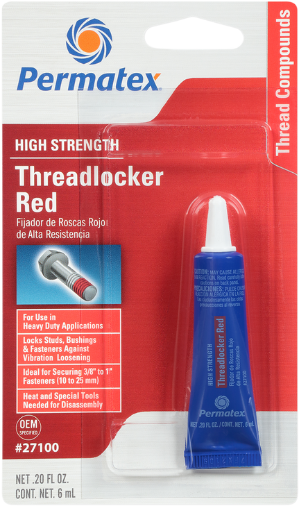 271 Threadlocker - Red - 0.2 U.S. Fl Oz. 27100