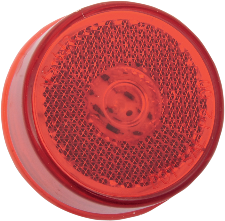 Brite-Lites 2" Round Led Light - Red Bl-Trledrr2