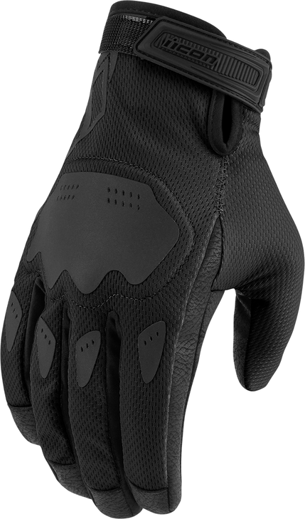 Icon Hooligan Ce Gloves - Black - Medium