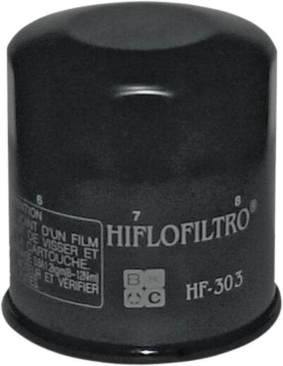 Hiflofiltro Oil Filter Hf303