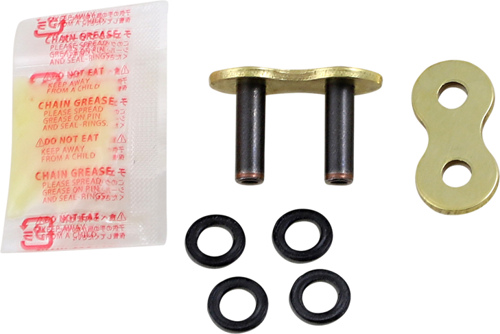 Rk 520 Max X - Connecting Link - Rivet - Gold 520Maxx-Rl-G