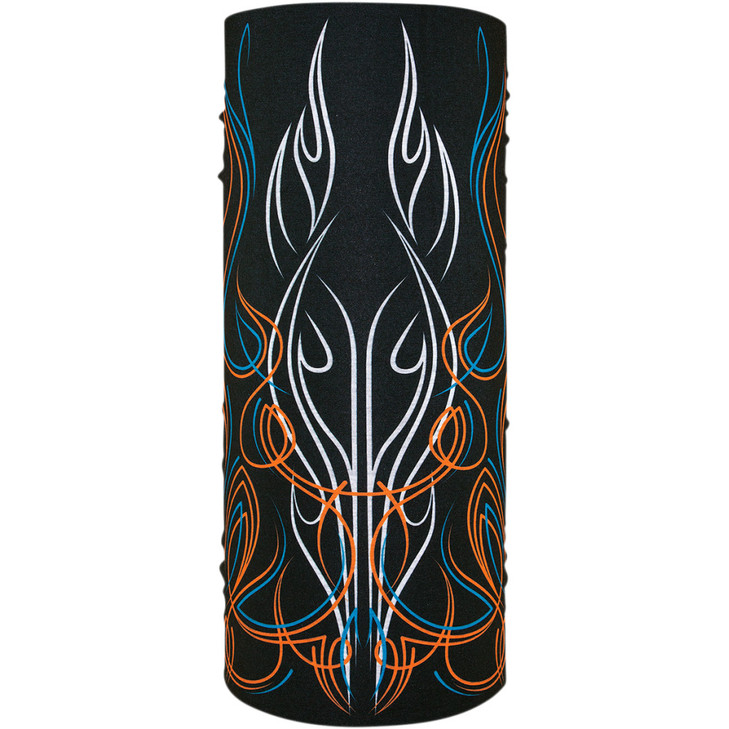 Zan Headgear Motley Tube - Pinstripe Flame T426
