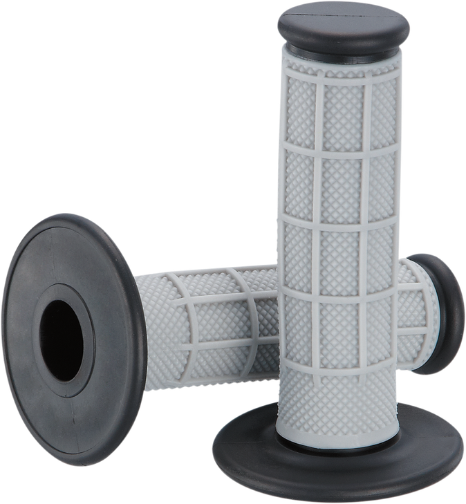 Moose Racing Grips - Qualifier - Half Waffle - Black 1Mg0715-Ebm
