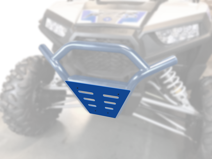 Moose Racing Front Bumper Guard - Blue - Rzr 1013-Bu