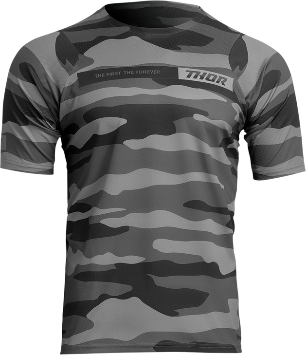 Thor Assist Jersey - Short-Sleeve - Camo Gray - 2Xl