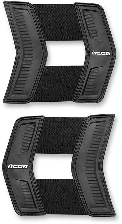 Icon Field Armor Stryker Vest Waist Straps - Black/White