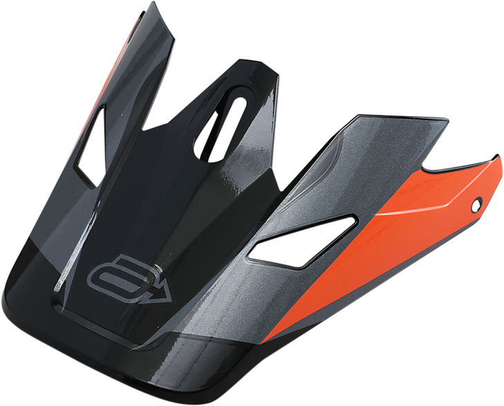 Arctiva Rise Visor - Summit - Black/Orange