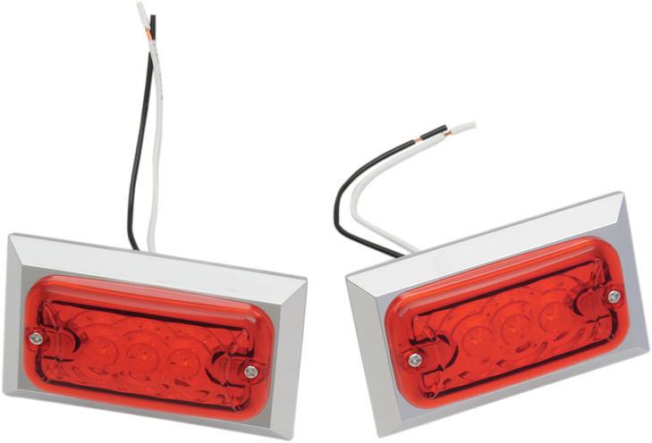 Chris Products Marker Lights - Dual Filament - Red 0814R-Led-2