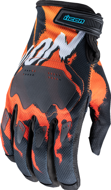 Hooligan Rad Dawn Gloves - Orange - 3Xl