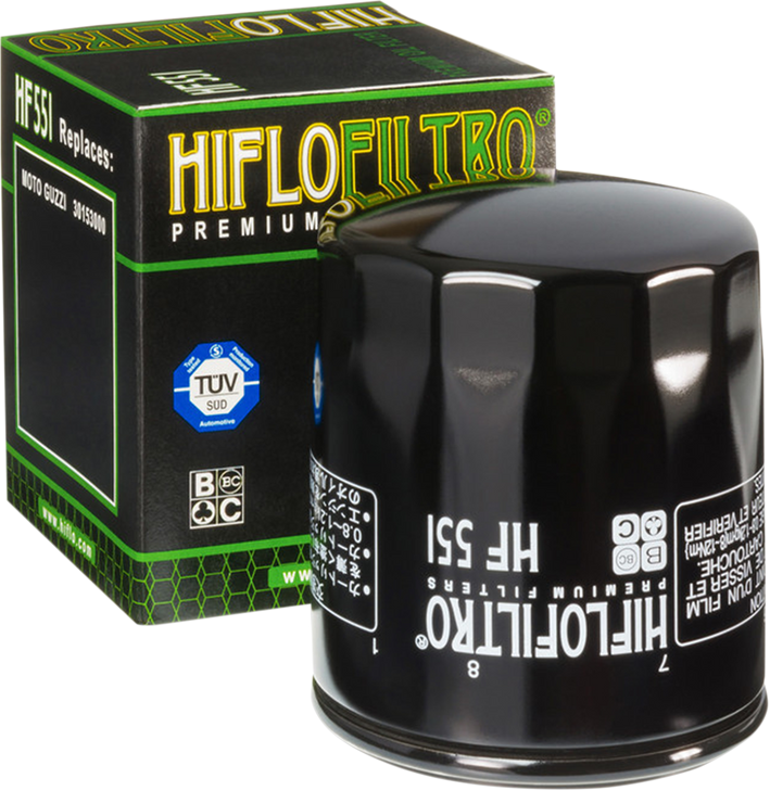 Hiflofiltro Oil Filter Hf551