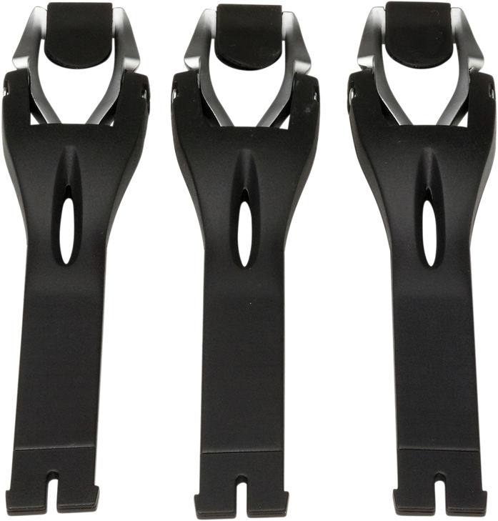 Moose Racing Strap/Buckle Kit - Black 3430-0844