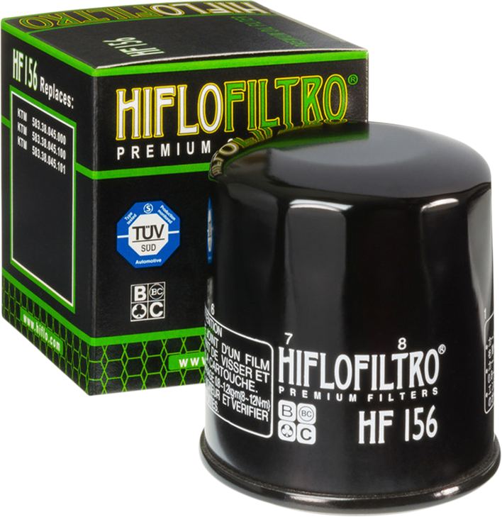 Hiflofiltro Oil Filter Hf156