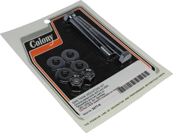 Colony Mounting Hardware Kit - Chrome-Plated 3477-8