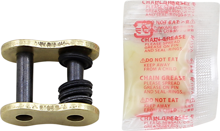 Rk 525 Max Z - Connecting Link - Rivet - Gold 525Maxz-Rl-G