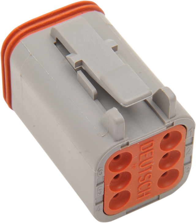 Namz Deutsch Plug - 6 Pin - Gray Dp-6G