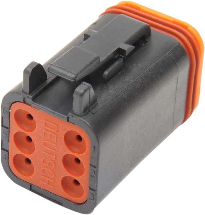 Namz Deutsch Plug - 6 Pin - Black Dp-6B