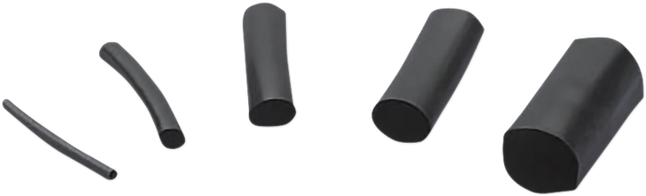 Drag Specialties Shrink Tube .375" To .188" 5' - Black